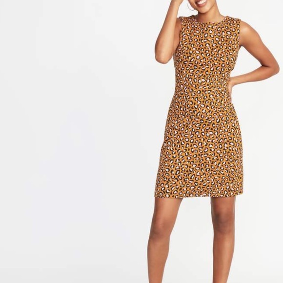 Old Navy Dresses & Skirts - Old Navy | Cheetah Print Aline Dress NWT
